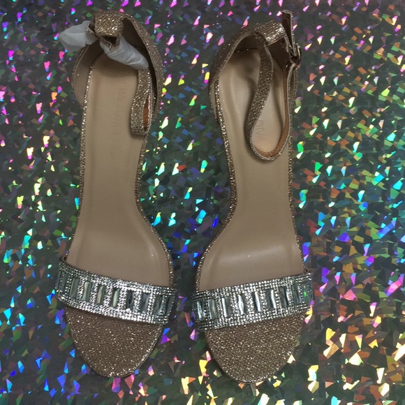 NEW Wild diva high heels rhinestone glitter - Picture 4 of 7